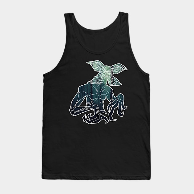 Stranger Things Inspired Demogorgon Woods Tank Top by charlescheshire